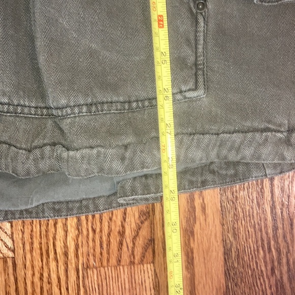 Free people army green jacket🍁🍁🍁🍁 - Picture 6 of 10